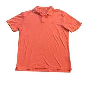 Nautica Men's Polo Shirt Short Sleeve Coral Collared Embroidered Logo XL